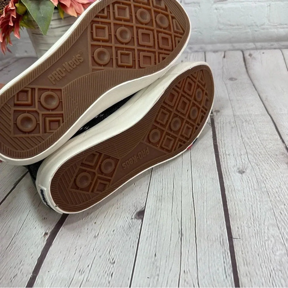 pro keds womens 8.5 royal high top sneaker patchwork lace up UNISEX - Picture 5 of 8